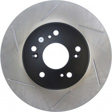 StopTech For Acura NSX 1991-1996 Brake Rotor Sport Slotted Rear Driver Side