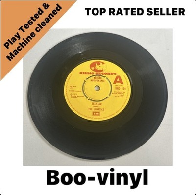 The Lunatics - Telstar ~ 7  Promo Reggae Vinyl Record VG+ / M