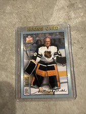 DAVE THOMAS NHL PROMO CARD 00 WENDY'S FOUNDER GOLD FOIL TOPPS 1999