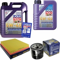 Inspektionskit Filter Liqui Moly ÖL 6L 5W-40 FüR Nissan Pathfinder III R51 4.0