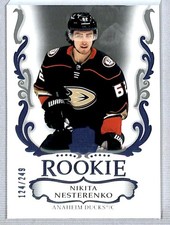Nikita Nesterenko 2023-24 UD The Cup Rookie /249 #108 Anaheim Ducks