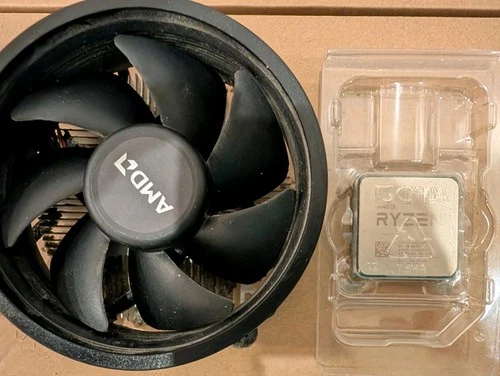 AMD Ryzen 5 3600 Processor (3.6GHz, 6 cores socket AM4) with AMD Wraith Cooler