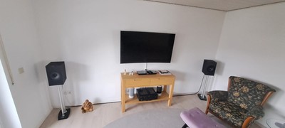 Heim Kino Anlage mit  2xKEF Q350 + Yamaha 7.1 Verstärker+Kabel+ Inkl.Ständer 