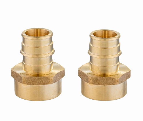 2Pcs Pex A Expansion 1-inch Female NPT Adapter(PEX1960029-2)
