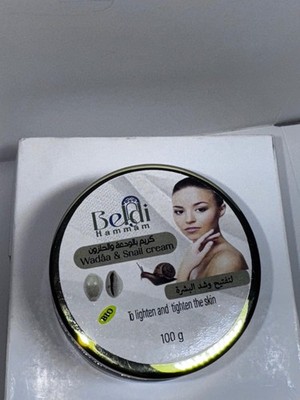 Moroccan Beldi Hammam Snail Extract Face Cream Moisturizer  Daily Use 100g
