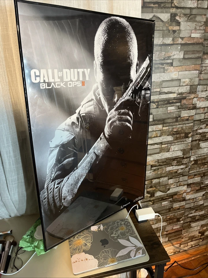 Плакат CALL OF DUTY BLACK OPS II 2 39 x 27 дюймов РЕДКИЙ с пластиковой рамкой для подвешивания - Изображение 3 из 4