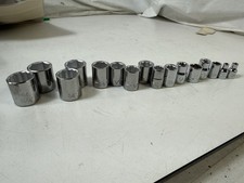 Vintage Craftsman USA Socket Lot Mixed Drive ...