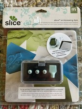 Slice Embossing Tips Set with Mat Medium for Cordless Design Cutter Paper Craft