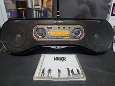 Sony Boombox ZS-SN10 Atrac3plus Psyc Radio AM FM CD MP3 TESTED WORKS