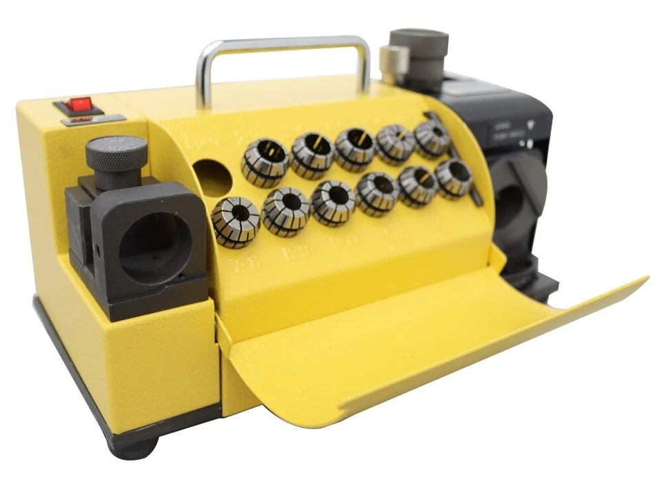 Электрическая точилка для сверл Ф3-ф13 мм с 11 цанговыми кольцами 110 В - Изображение 4 из 4