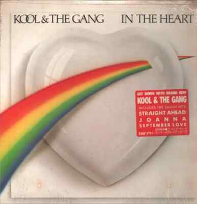Kool & The Gang In The Heart SOC + INSERT JAPAN De-Lite Records Vinyl LP