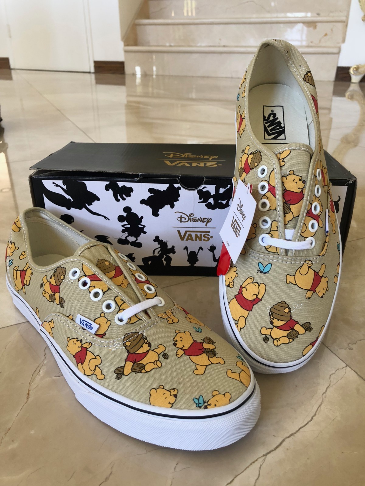 winnie the pooh vans size 8