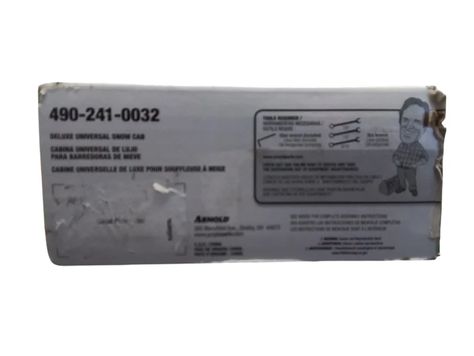 Arnold 490-241-0032 accesorio universal para cabina de nieve CAJA ABIERTA Foto 3 de 4