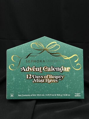 Sephora Favorites Advent Calendar 12 Days Of Beauty 2024 Holiday LIMITED Edition