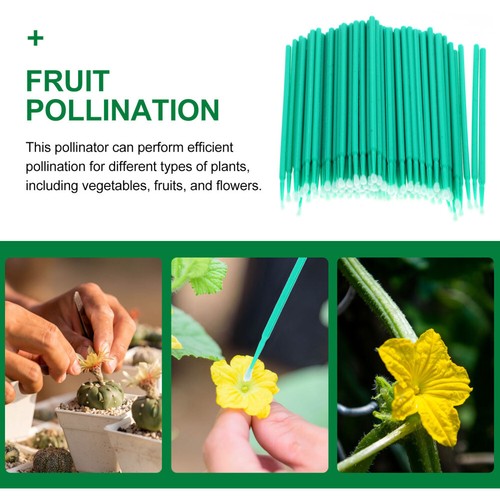 100Pcs Garden Pollinator Pollinator Tool Vegetable Pollinator Pollination Tool - 第 7/12 張圖片