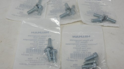 5 confezioni di viti a tappo esagonale Hillman M6-1,00 x 16 mm classe 10,9 885151 - 15 bulloni - Foto 3 di 5