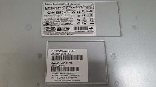 Brocade 6510 48 Port (24 Active) 16G Fibre Channel SAN Switch 16Gbps BR-6510 - Picture 3 of 3