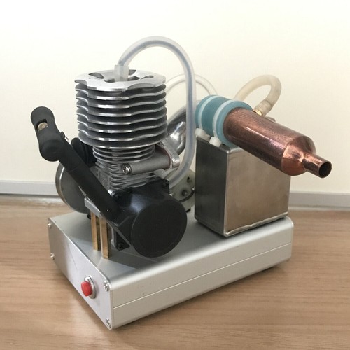 DIY Mixture Gasoline Engine Model Toy Mini Petrol Motor Generator Engine Model - Picture 4 of 7