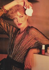 1980 Bonwit Teller Print Ad Advertisement Sexy Model Jewelry Makeup