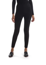 Commando Faux Suede Black Leggings Woman's Size Small L17402