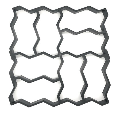 Paving Mold Path Maker Reusable Concrete Path Pavement Lawn Stepping Stone DIY