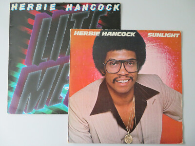 HERBIE HANCOCK - 2 Vinyl LP Sammlung - Sunlight 1978 / Lite Me Up 1982 CBS OIS