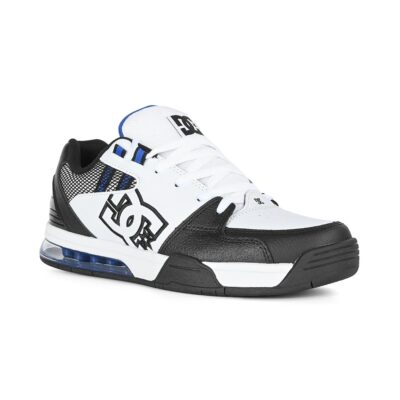 DC Versatile Skateschuhe - Weiß/Schwarz/Blau (SP25)