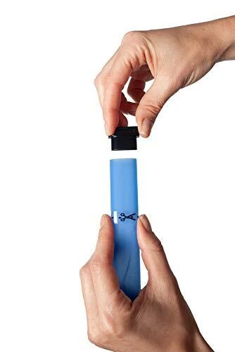 Visio Luz LED Pelo Largo L 65 cm B 2,5 cm Amarillo Foto 3 de 4