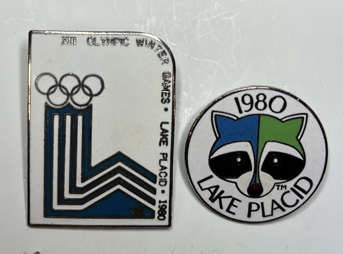 Pin's JO Lake Placid 1980 – Logo Des Jeux Olympiques D'hiver – Insigne Vintage