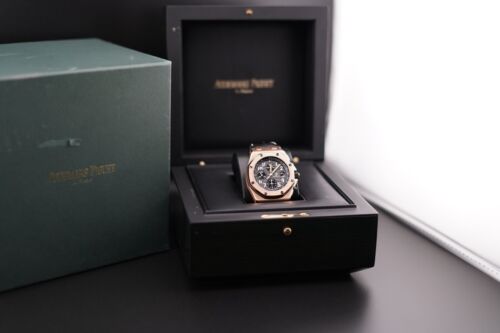 Audemars Piguet Royal Oak Offshore 25940OK Chronograph 18k Roségold Uhr 42mm - Bild 11 von 11