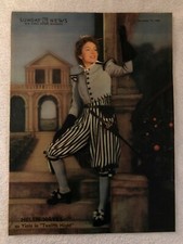 Vintage 1940 HELEN HAYES Twelfth Night Coloroto New York Sunday News 11x15 Photo