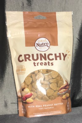 nutro crunchy treats peanut butter