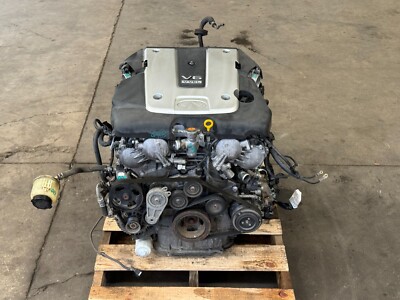 2010-2013 INFINITI G37 AWD ENGINE MOTOR BLOCK COMPLETE ASSEMBLY OEM LOT673