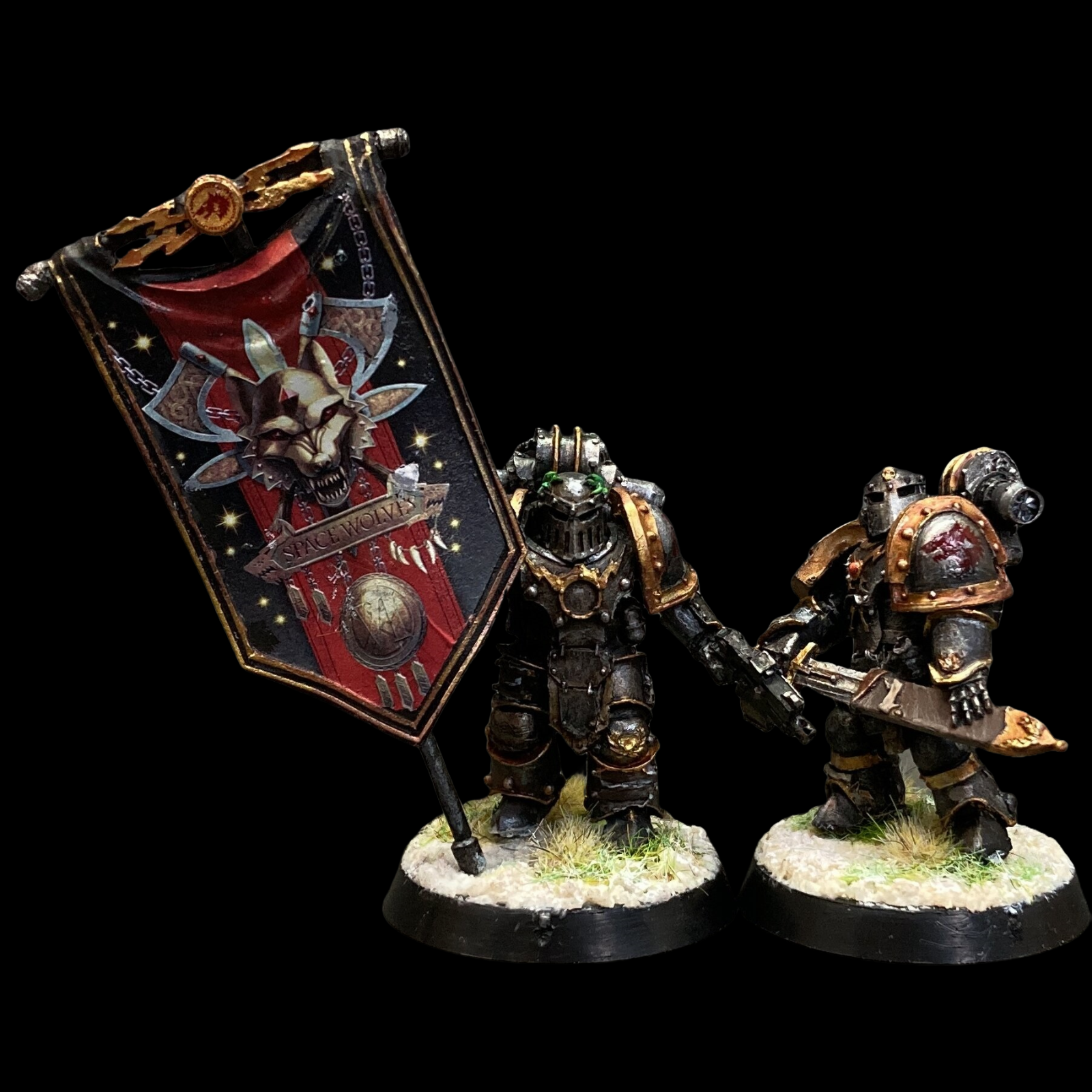 MKⅢ Command Set- Horus Heresy Warhammer 30 k pro painted Army Miniature model