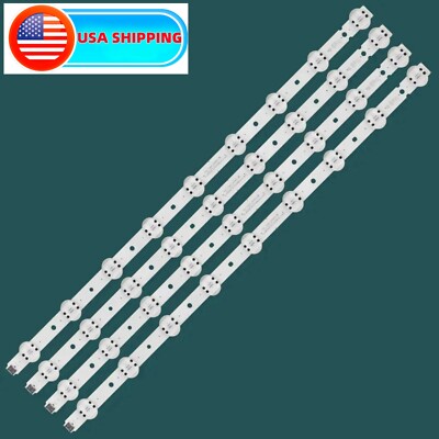 4Pcs LED Strips For LG Trident_65UK63 65UK6090PUA 65UK6300PUE 65UN6950ZUA 