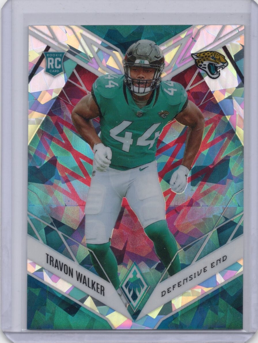 2022 Panini Phoenix Rookie Fire & Ice #125 Travon Walker RARE /50 Jaguars [PB]