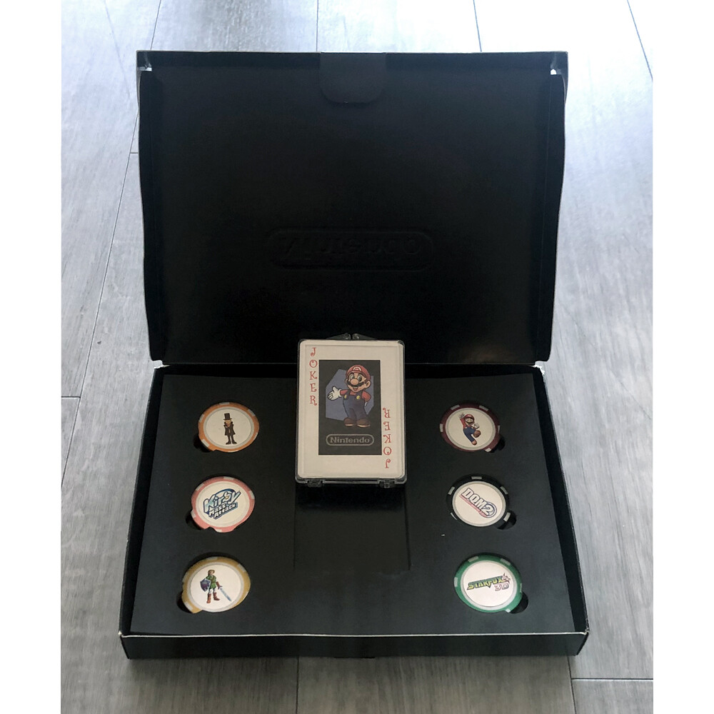Gamestop Exclusive Nintendo Poker Set [Excellent Condition] eBay