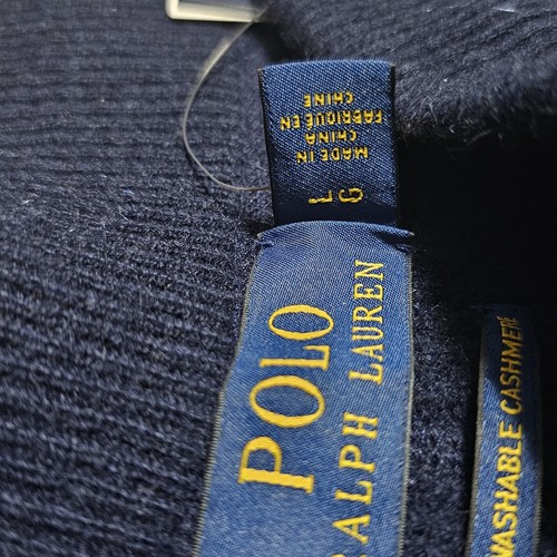 Pantaloni da jogging uomo Ralph Lauren lavabili blu cashmere taglia GRANDE nuovi - Foto 5 di 10