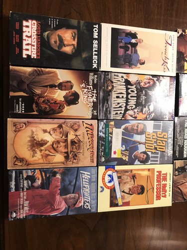 VHS TAPES 16 Classic Films Mixed Lot Western Action Comedy Children Video Tapes - Imagen 3 de 7