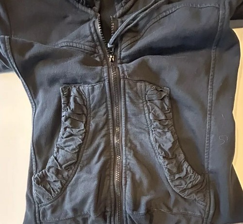 Prairie Underground Long Coat Lagenlook Hoodie Black USA - Picture 8 of 13