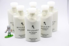 BVLGARI Eau Parfum e au Th  Blanc white Tea Body Lotion 75ml, Lot of 6 NEW