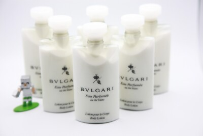 #ad BVLGARI Eau Parfumée au Thé Blanc white Tea Body Lotion 75ml Lot of 6 NEW $54.00