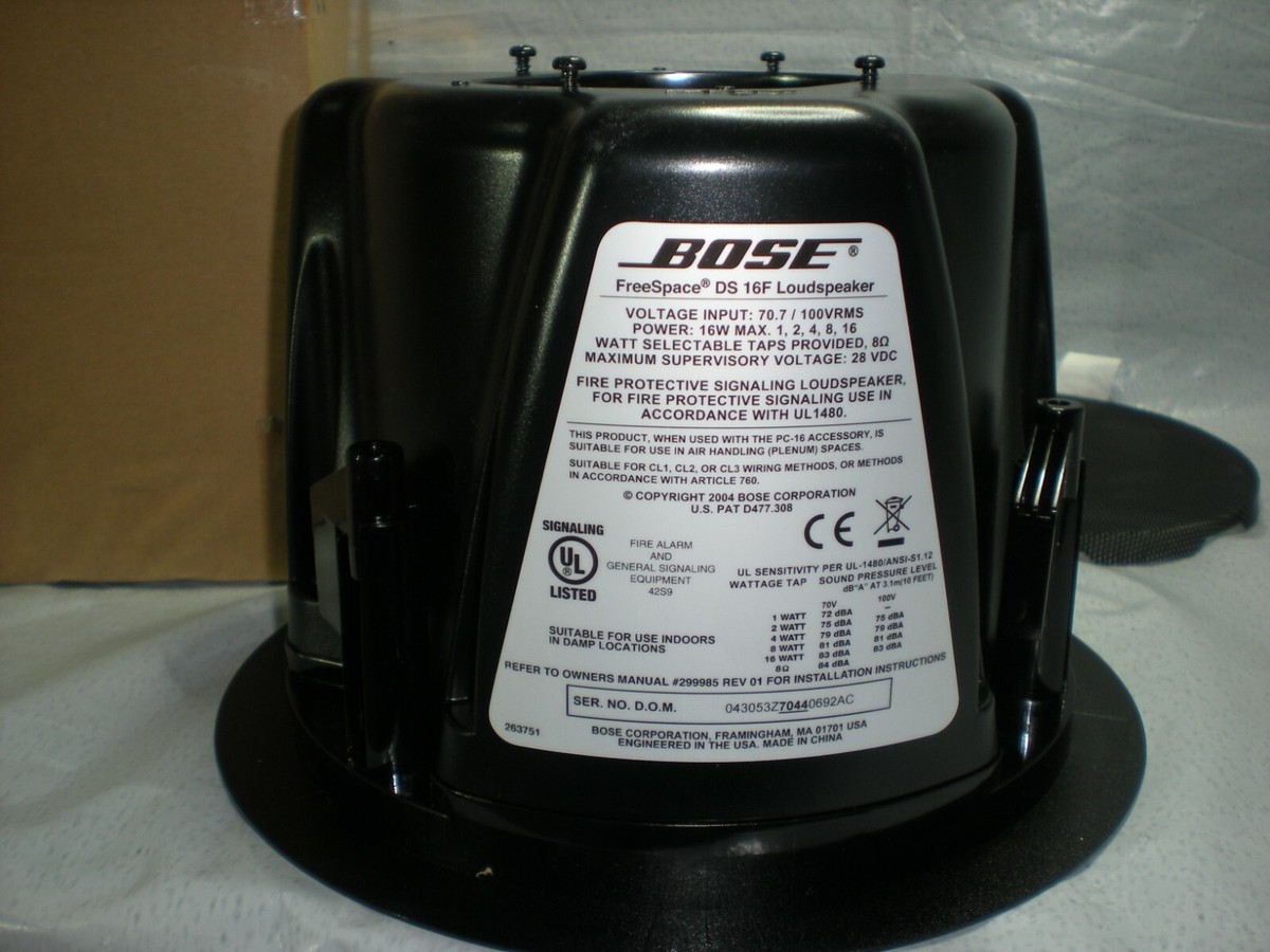 BOSE FreeSpace DS 16 F Loudspeaker | eBay