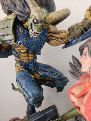 Heavy Metal FAKK 2 Limited Edition Porcelain Statue 1998 414/5000