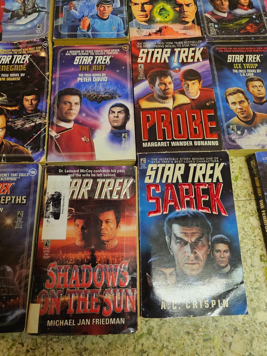 Star Trek The Original Series Novels Vintage Lot 23 Pocket