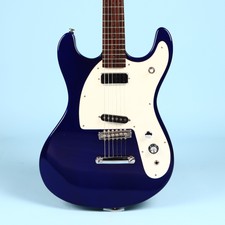 Eastwood Mach Ii Electric Guitar Johnny Ramone Mosrite Blue