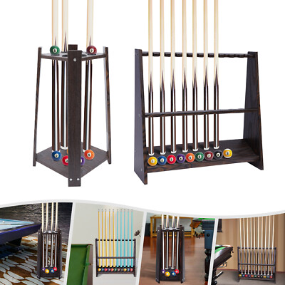 Cue Stand Billiards Pool Stick Holder Bracket 1.38 Inch Opening Anti-scratch