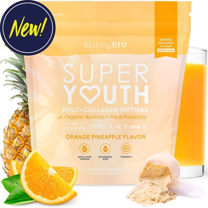Skinny Fit Super Youth MultiCollagen Peptides Orange Pineapple 12.7 oz/pouch eBay