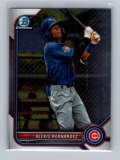 2022 Bowman Draft Alexis Hernandez Chicago Cubs