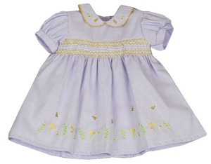 lilac baby dress